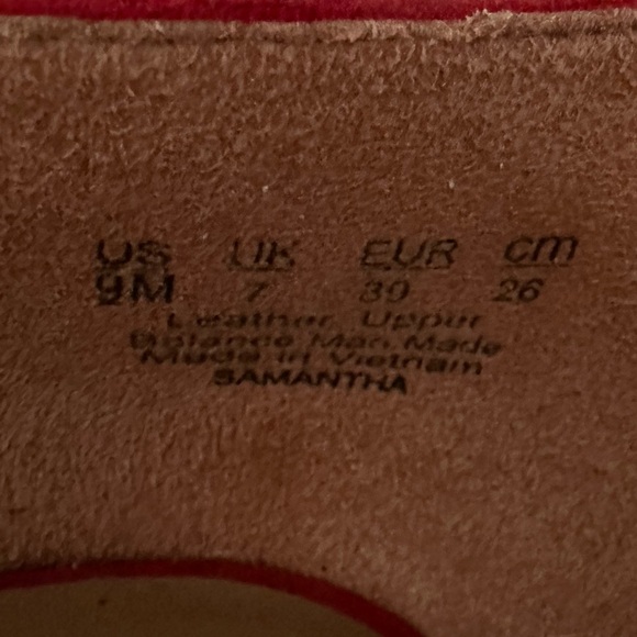 Women’s Naturalizer Suede Samantha Suede Cut Out Flats | Size 9 - Picture 6 of 6